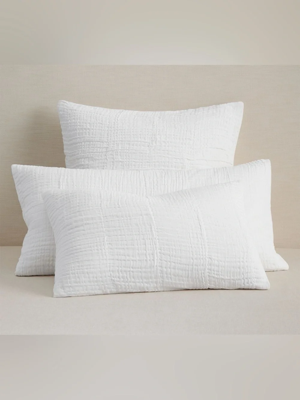 Pottery Barn • NWT Euro White Cloud Linen Pillow Sham 26x26